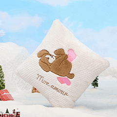 俏皮糯米方形抱枕-45*45 1